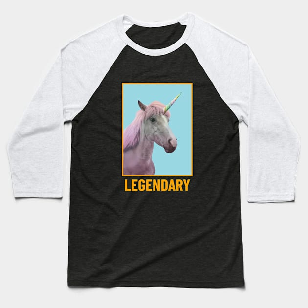 Legendary Unicorn Epic Gift Baseball T-Shirt by DAGHO